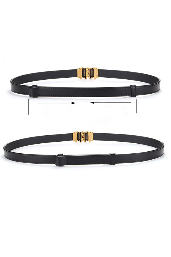 Adjustable Cowhide Belt